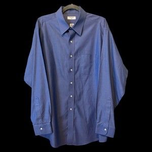 ** FINAL SALE** Brooks 346 Blue Long Sleeve Size 17-35